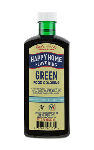 Green Food Color – Southern Flavoring Company