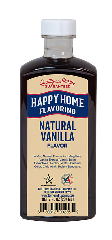 How do I read the date/lot code on a bottle of Happy Home Flavoring?