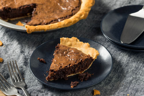 Classic Chocolate Chess Pie