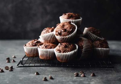 Chocolate Zucchini Muffins