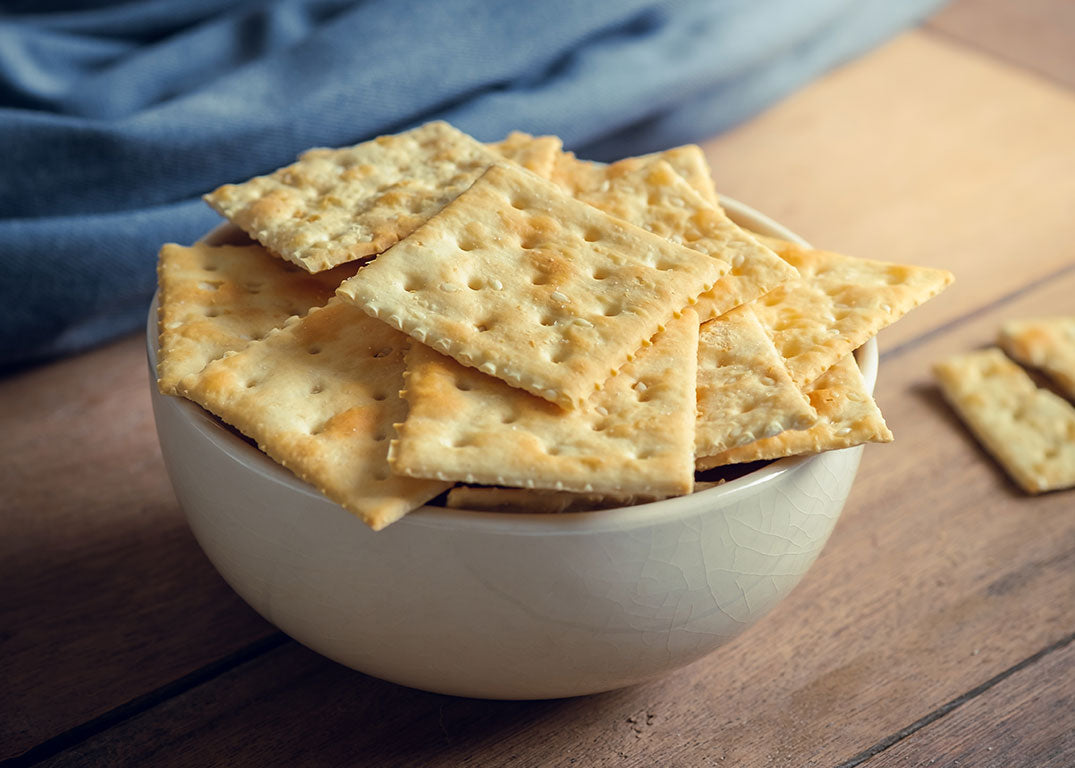 Sea Salt and Pepper Crackers