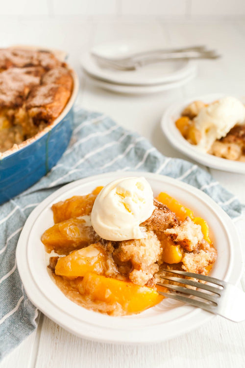 Easy Peach Cobbler