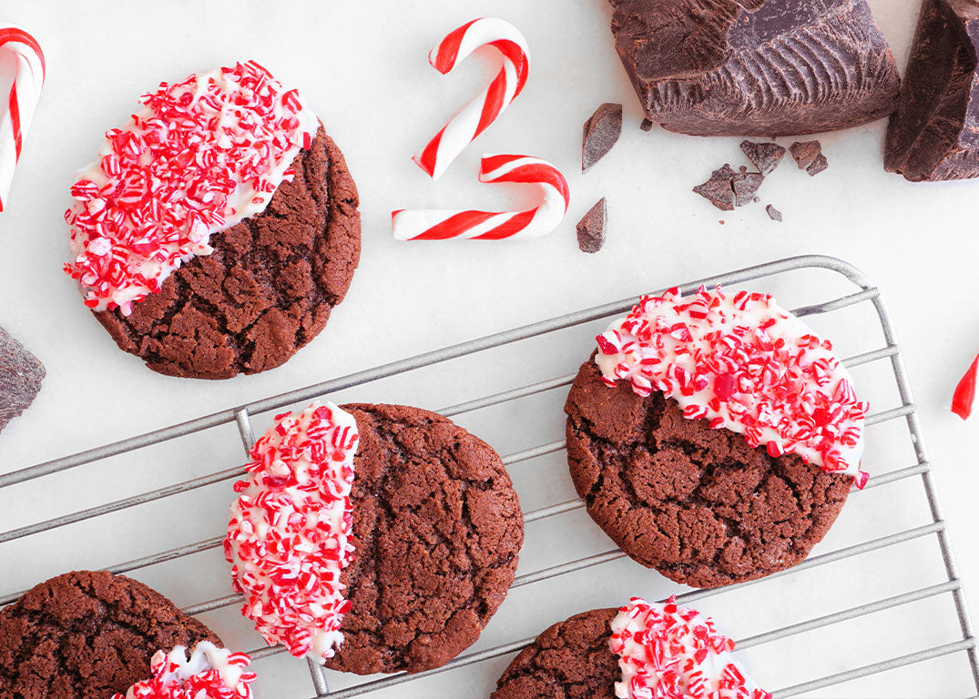 Chocolate Peppermint Cookies