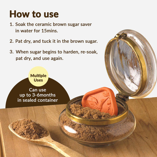 Brown Sugar Saver - Hummingbird Design (405)