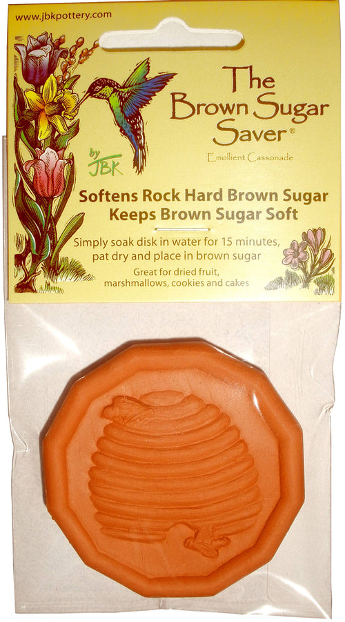 Brown Sugar Saver - Honey Bee Hive Design (405)