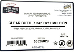 Clear Butter Bakery Emulsion (555)