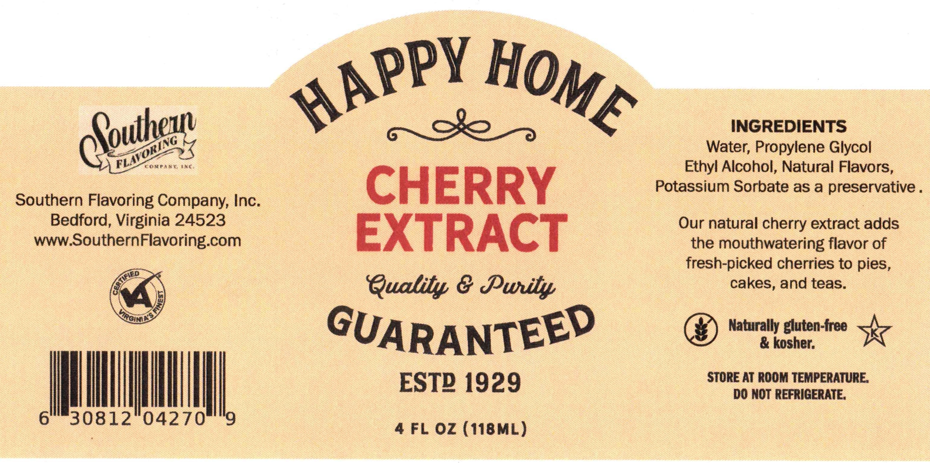 Cherry Extract – Southern Flavoring Company