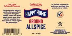 Happy Home Ground Allspice 3.2 oz (163)