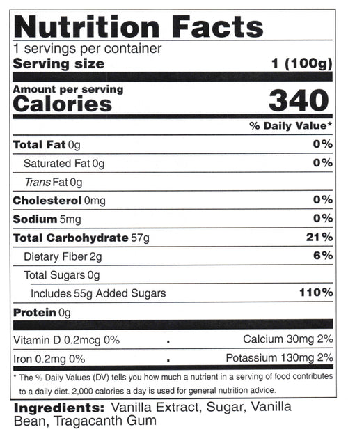 Vanilla Bean Paste - Thick (315)