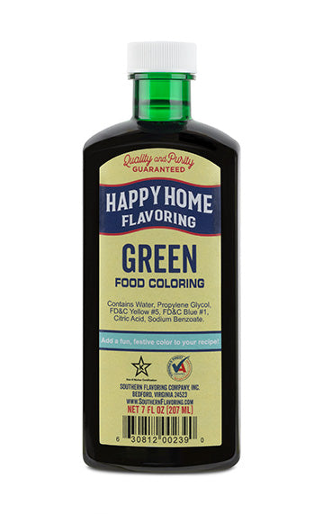 Green Food Coloring