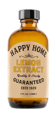 Pure Lemon Extract 4oz