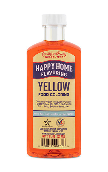 Yellow food coloring